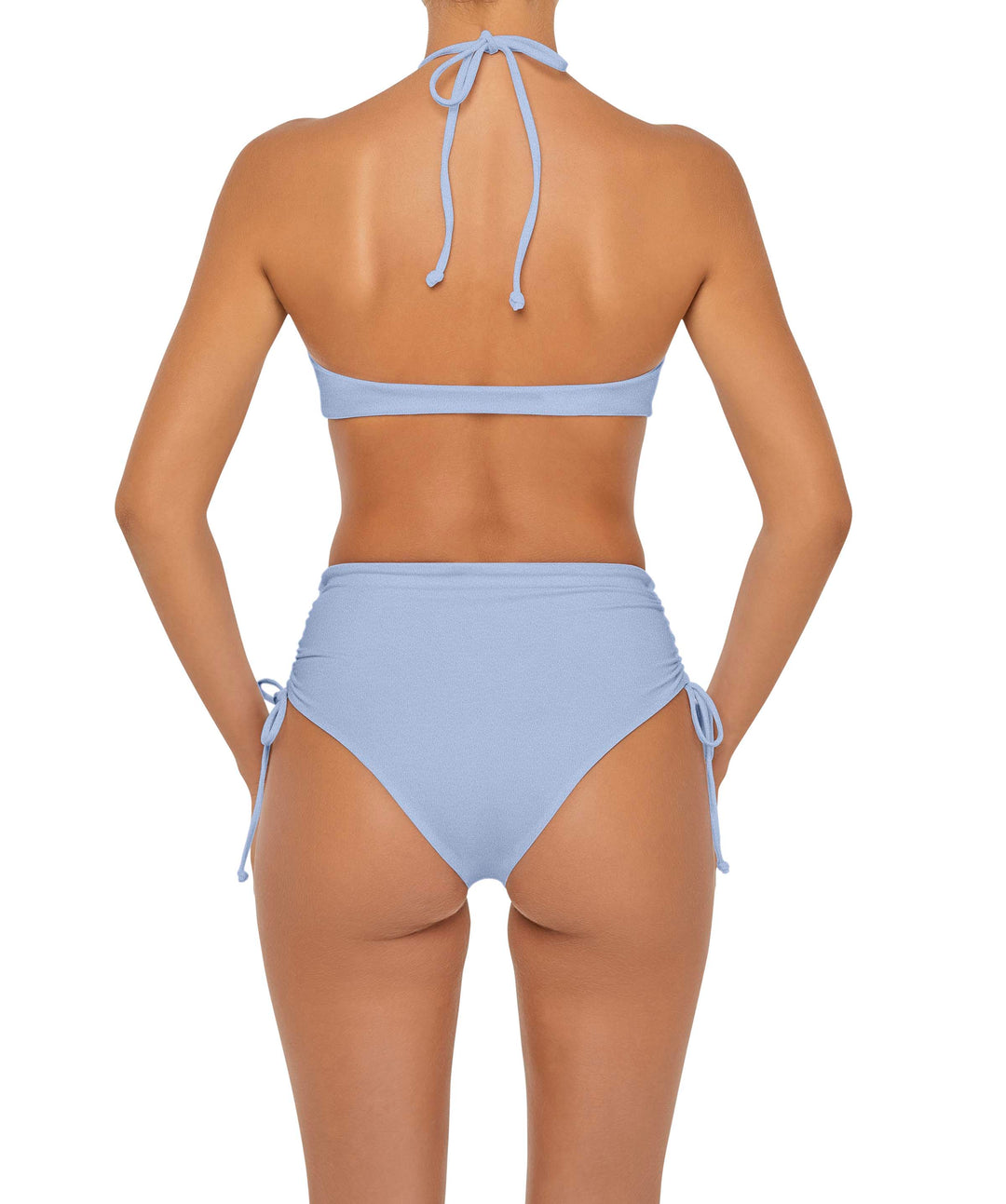 BSWS-T89 Bandeau Halter Neck Bikini Top