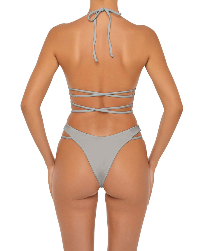 BSWS-B91 V-Waisted Double Strap Bikini Bottom