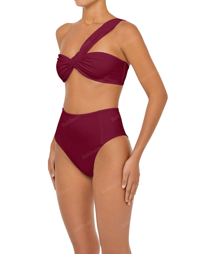 BSWS-B92 High Rise Panel Bikini Bottom