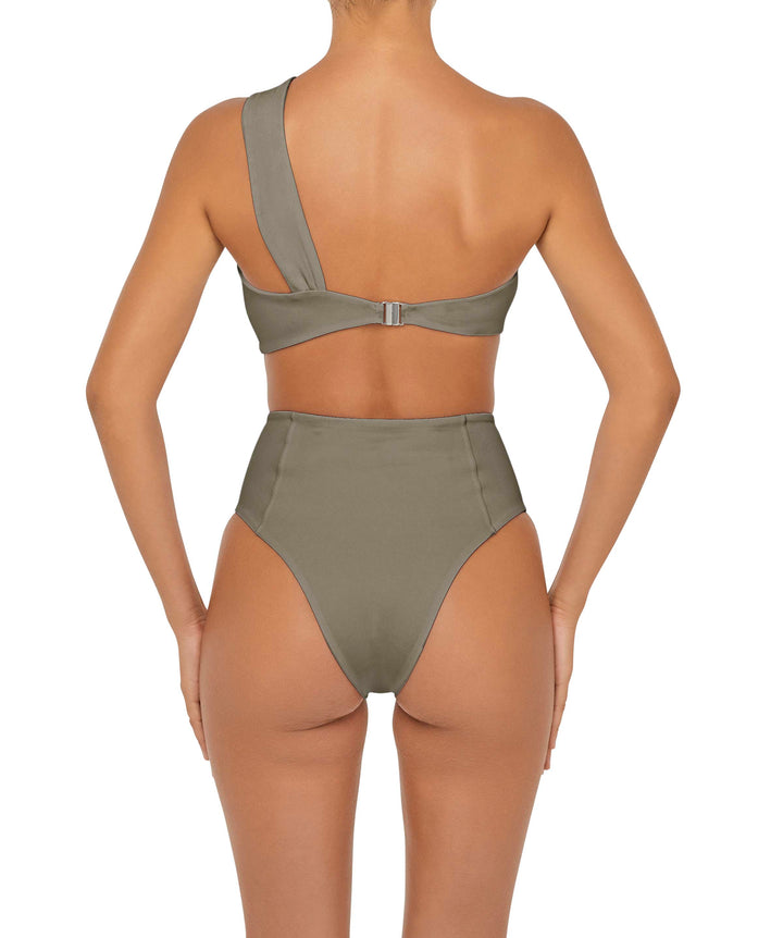 BSWS-T92 One Shoulder Tunnel Bandeau Top