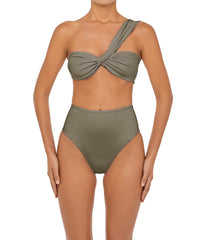 BSWS-B92 High Waisted Princess Seam Bikini Bottom