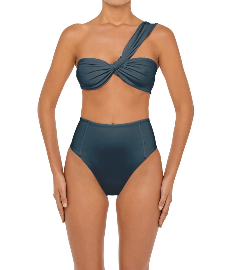 BSWS-B92 High Waisted Princess Seam Bikini Bottom