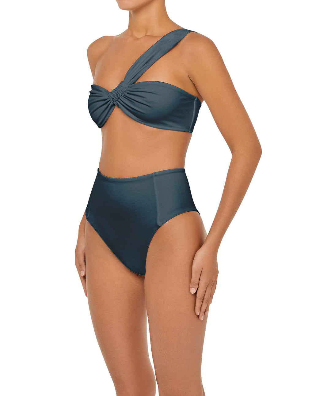 BSWS-B92 High Waisted Princess Seam Bikini Bottom