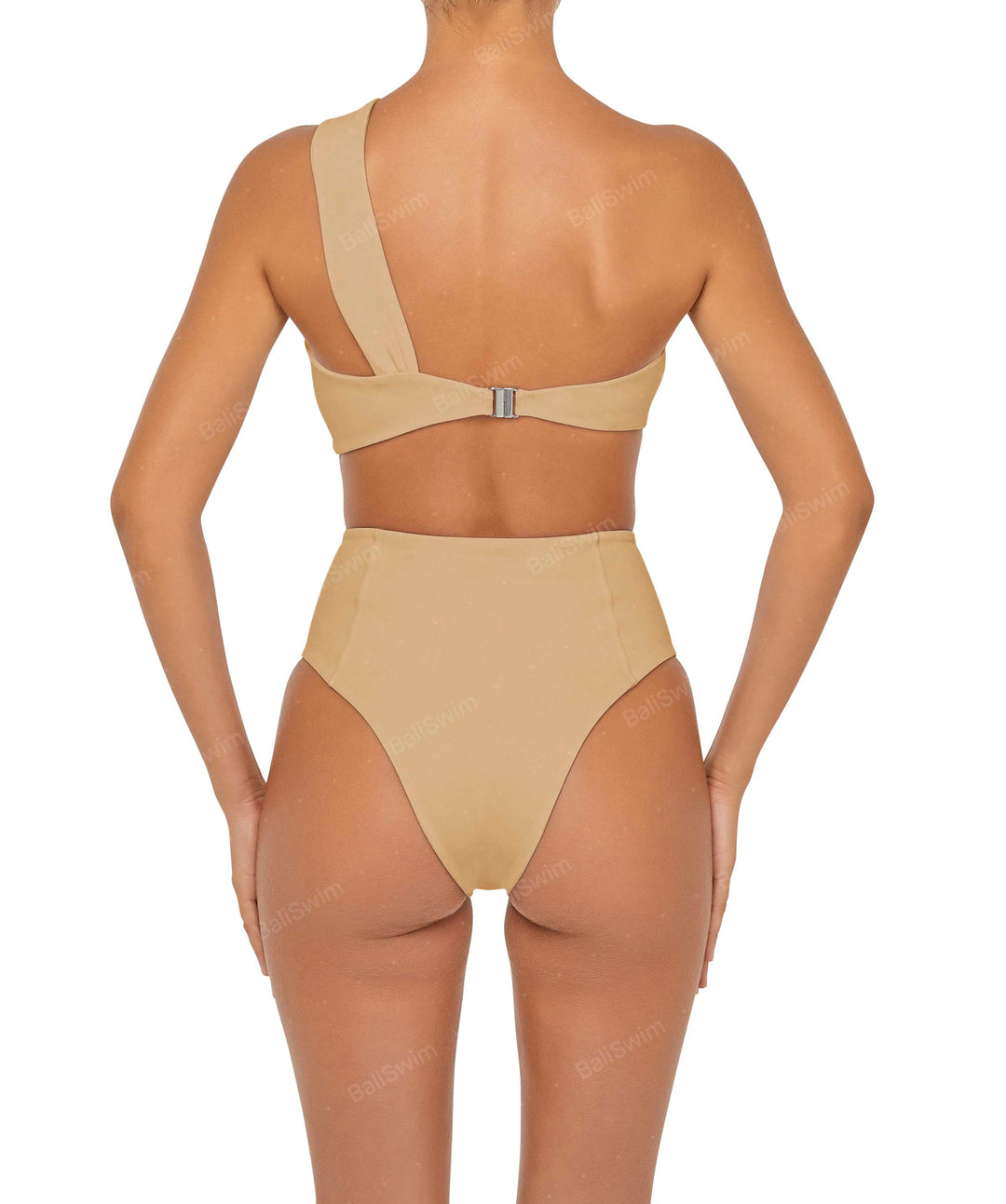 BSWS-B92 High Waisted Princess Seam Bikini Bottom