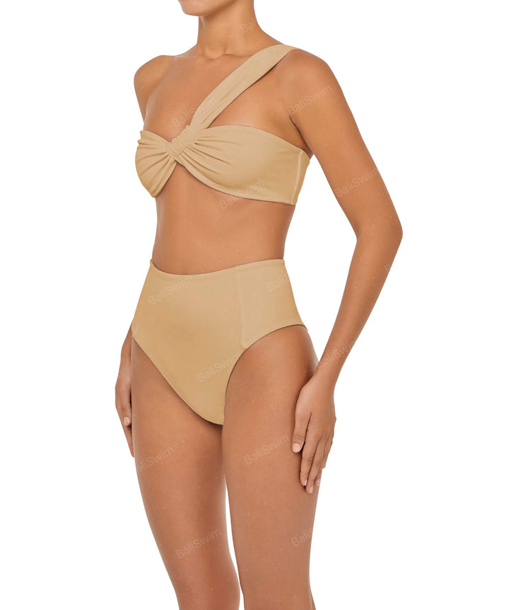 BSWS-B92 High Waisted Princess Seam Bikini Bottom