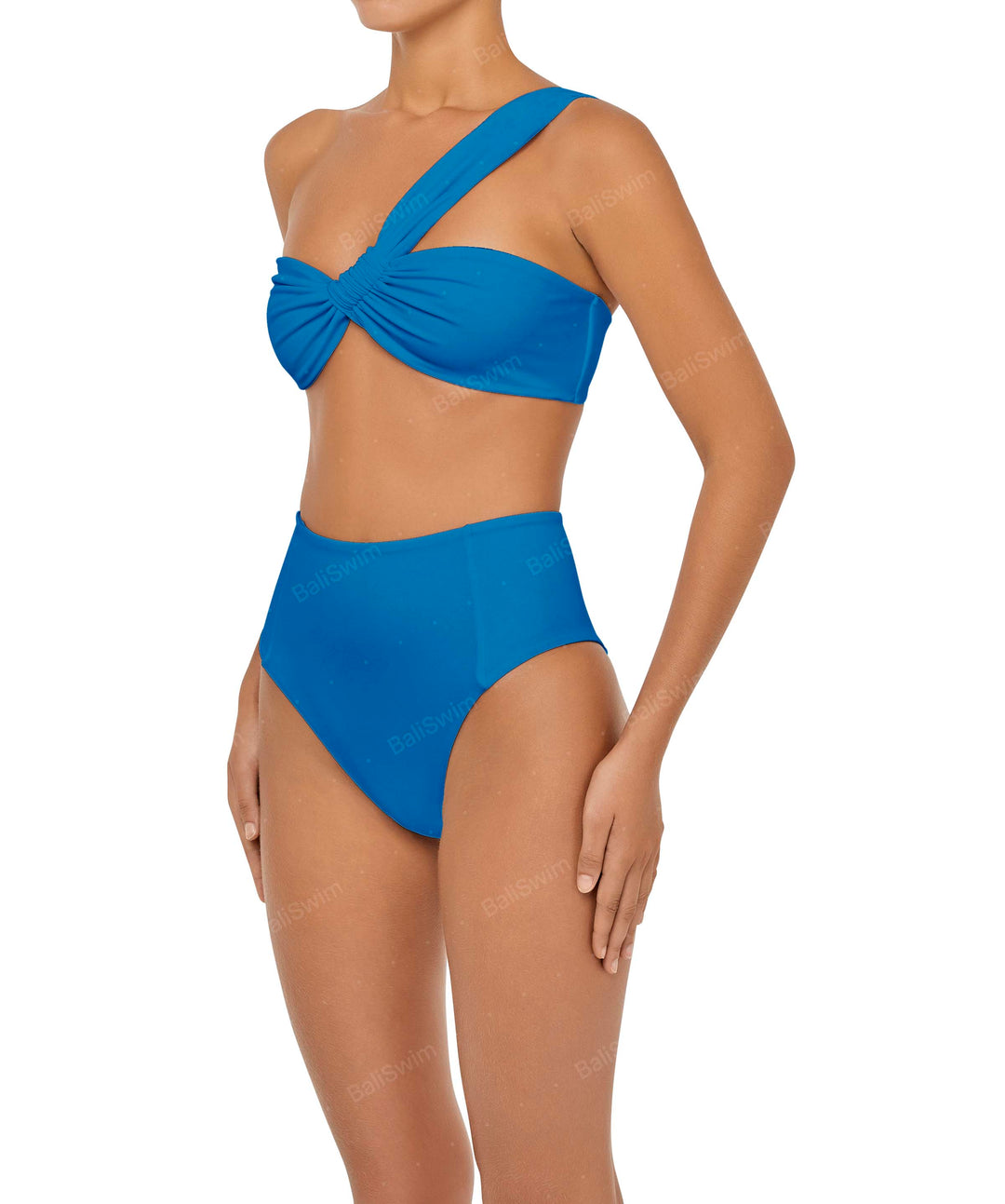 BSWS-B92 High Waisted Princess Seam Bikini Bottom