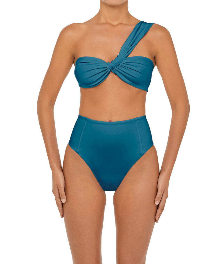 BSWS-T92 One Shoulder Tunnel Bandeau Top
