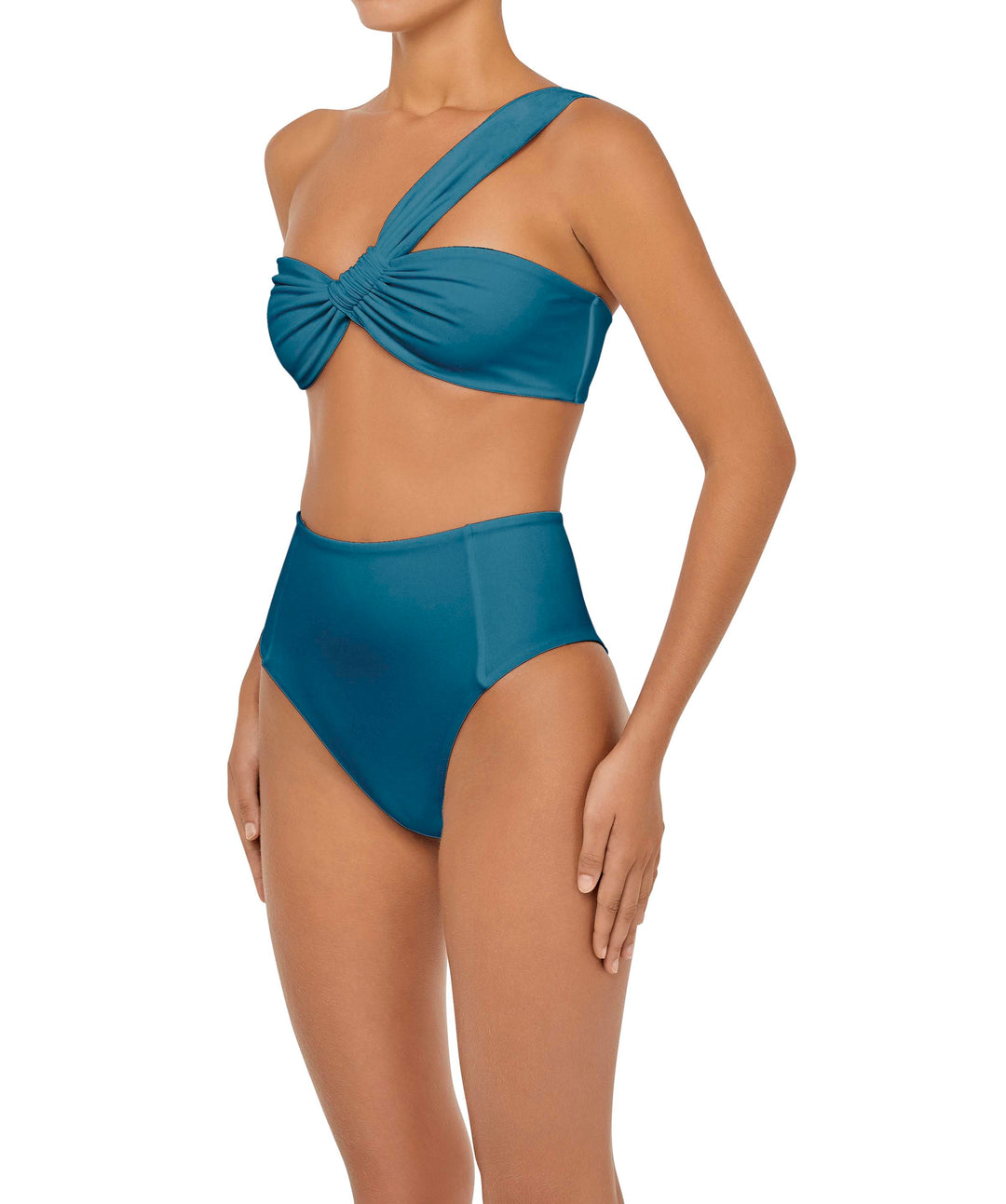 BSWS-T92 One Shoulder Tunnel Bandeau Top