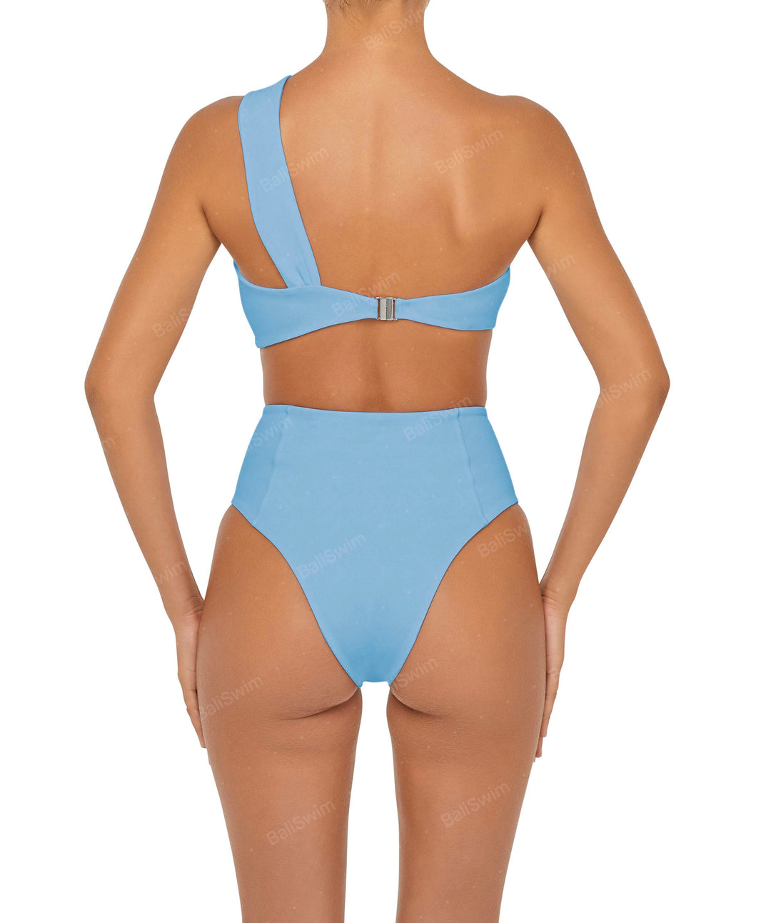 BSWS-B92 High Waisted Princess Seam Bikini Bottom