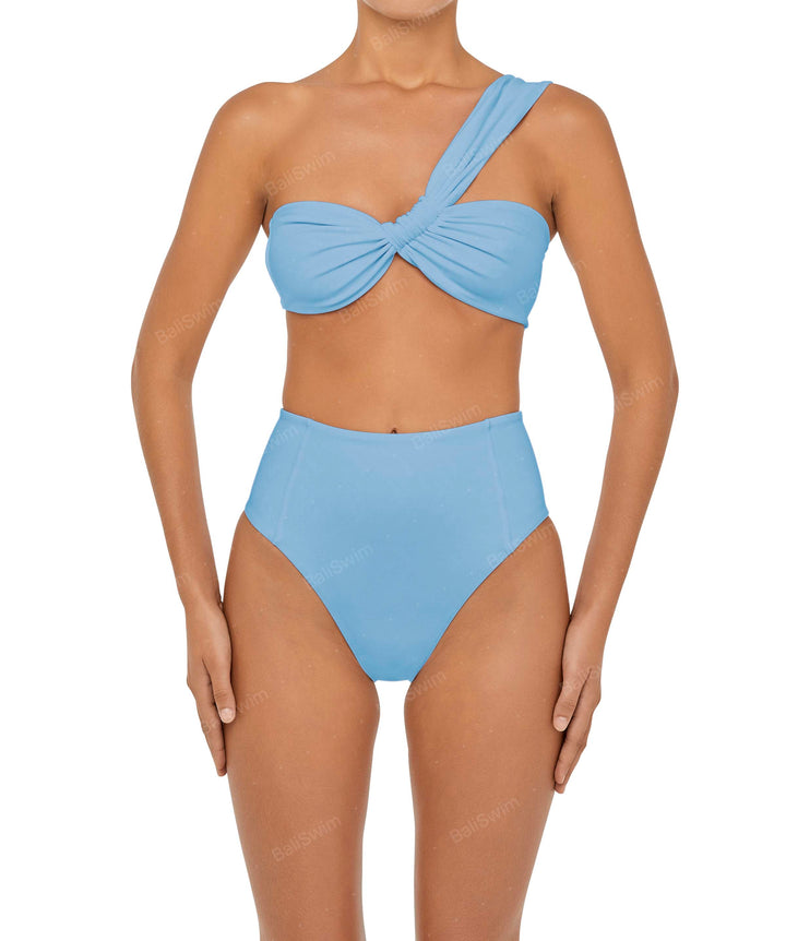 BSWS-B92 High Waisted Princess Seam Bikini Bottom