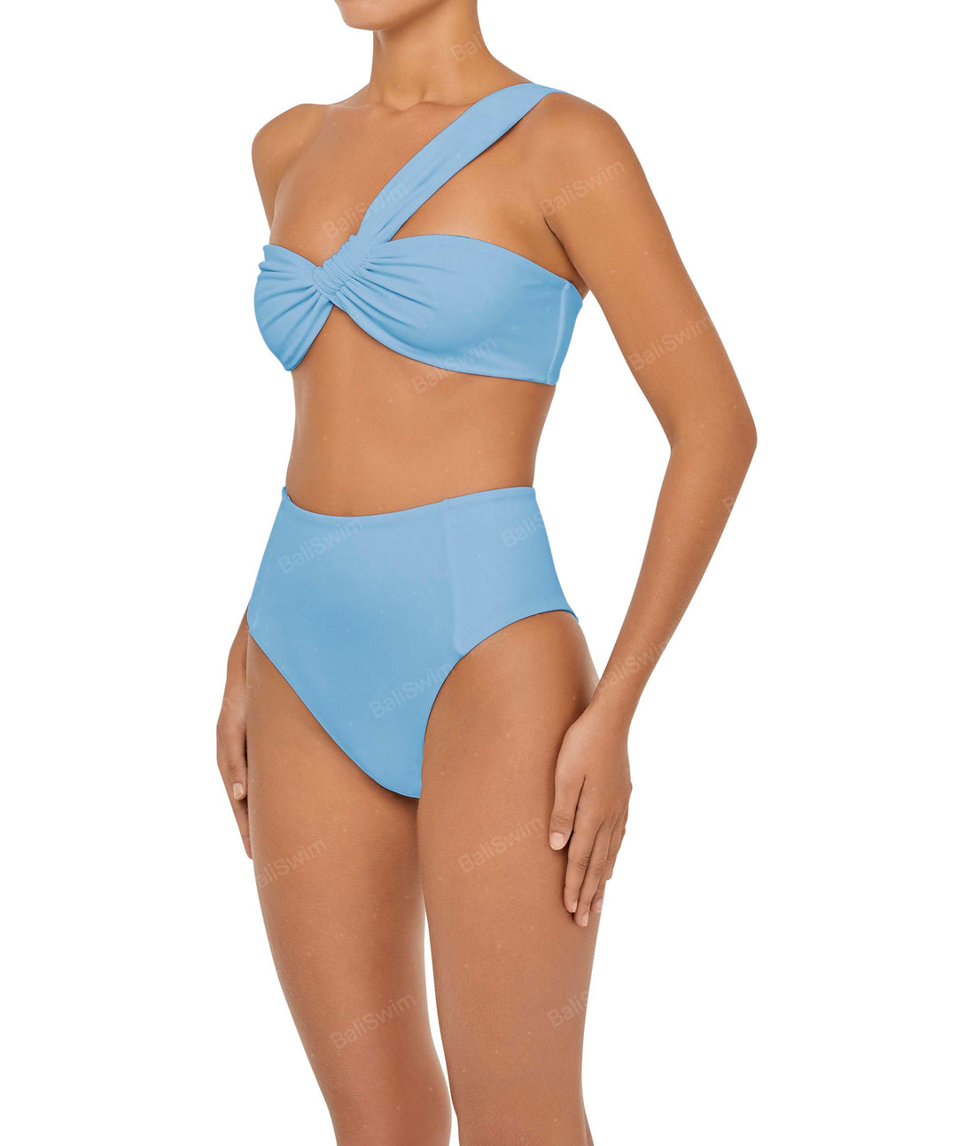 BSWS-B92 High Waisted Princess Seam Bikini Bottom