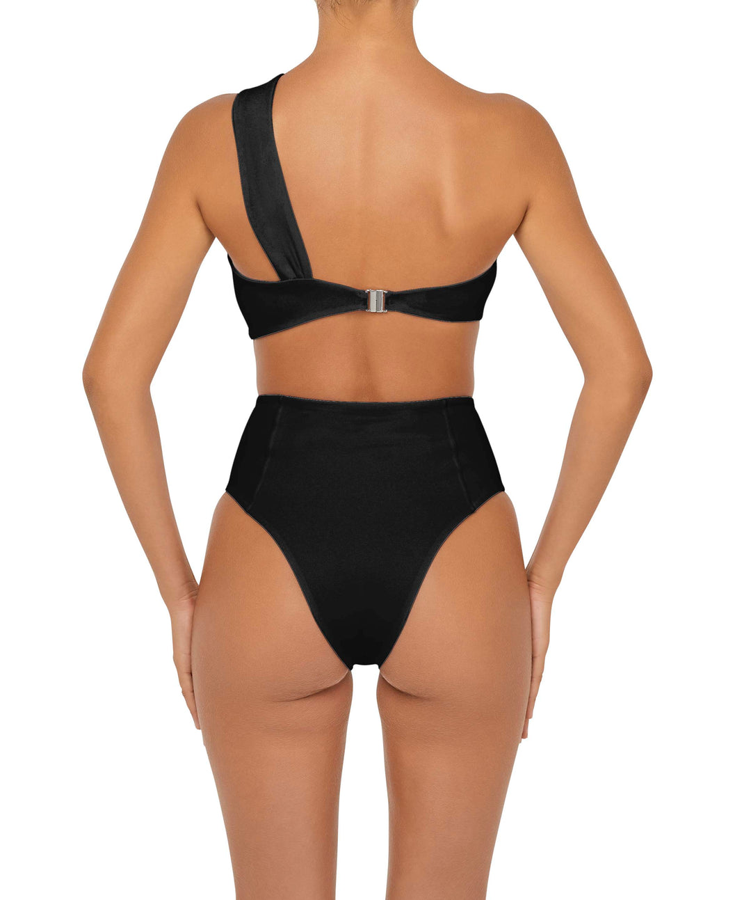 BSWS-B92 High Waisted Princess Seam Bikini Bottom