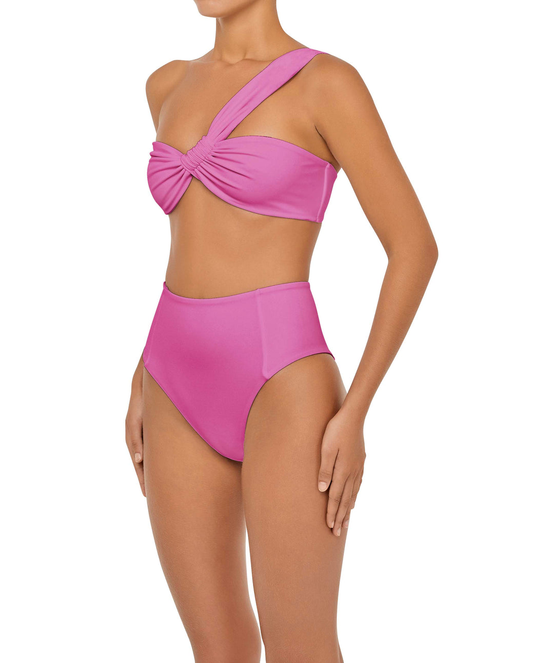 BSWS-T92 One Shoulder Tunnel Bandeau Top