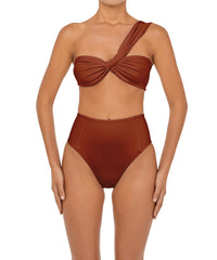 BSWS-B92 High Waisted Princess Seam Bikini Bottom