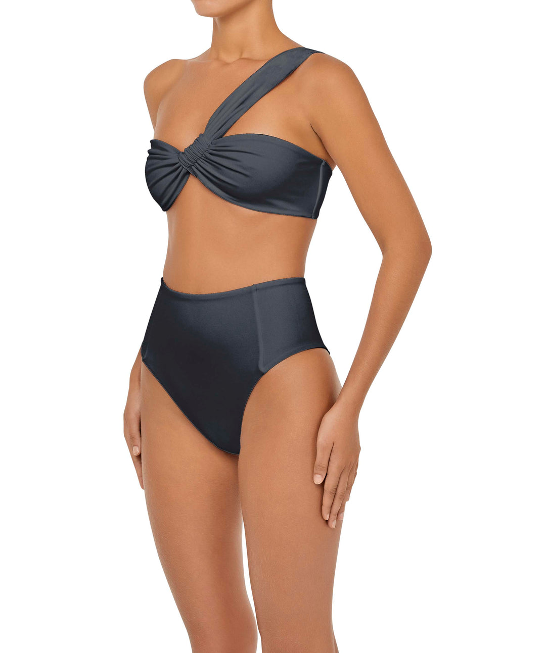 BSWS-T92 One Shoulder Tunnel Bandeau Top