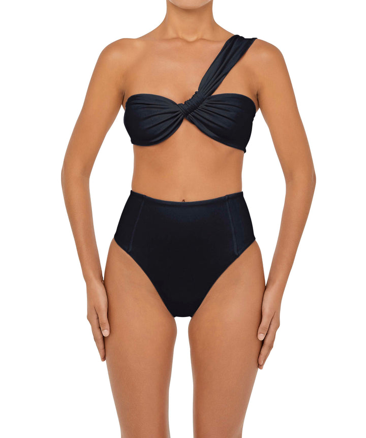 BSWS-T92 One Shoulder Tunnel Bandeau Top