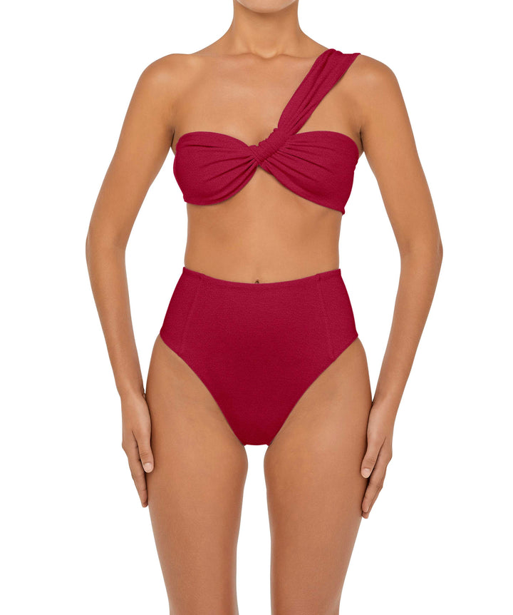 BSWS-B92 High Waisted Princess Seam Bikini Bottom