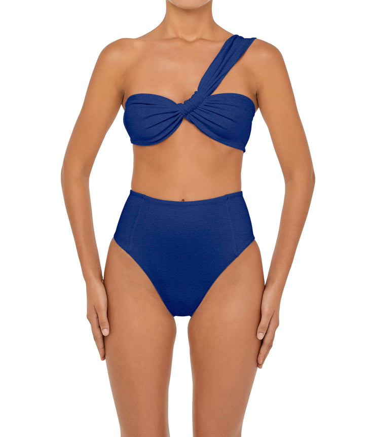 BSWS-T92 One Shoulder Tunnel Bandeau Top