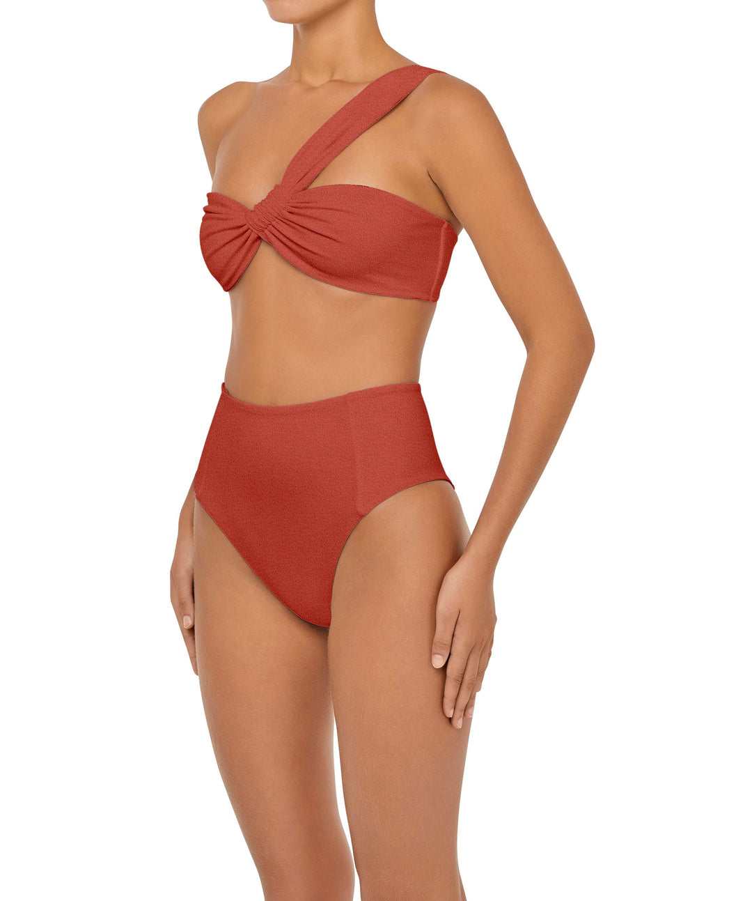 BSWS-T92 One Shoulder Tunnel Bandeau Top