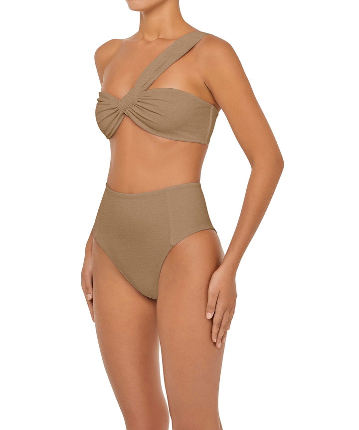 BSWS-T92 One Shoulder Tunnel Bandeau Top