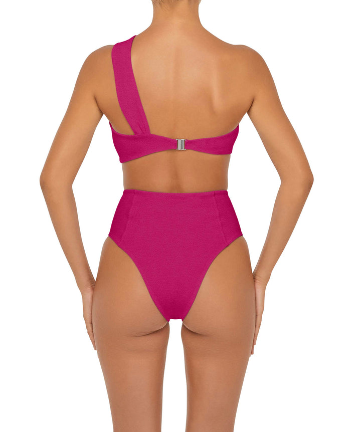 BSWS-T92 One Shoulder Tunnel Bandeau Top