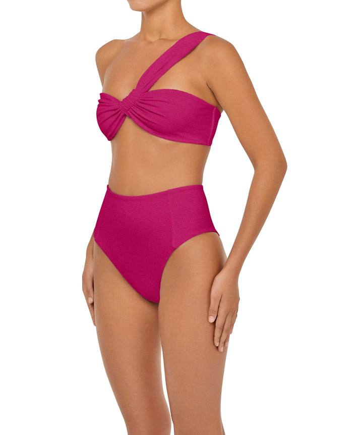 BSWS-T92 One Shoulder Tunnel Bandeau Top