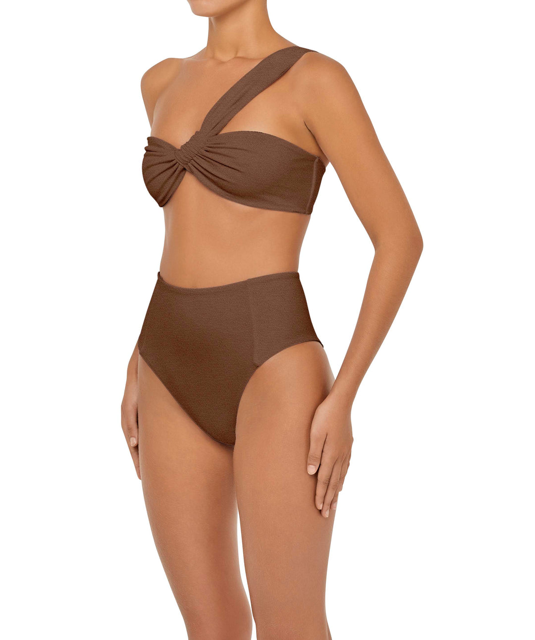 BSWS-T92 One Shoulder Tunnel Bandeau Top