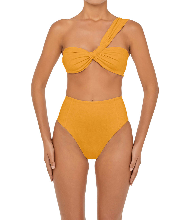 BSWS-T92 One Shoulder Tunnel Bandeau Top