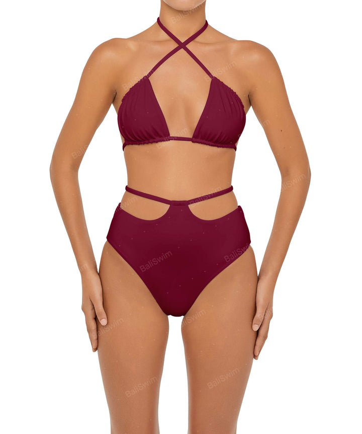 BSWS-T93 Versatile Strappy Bikini Top