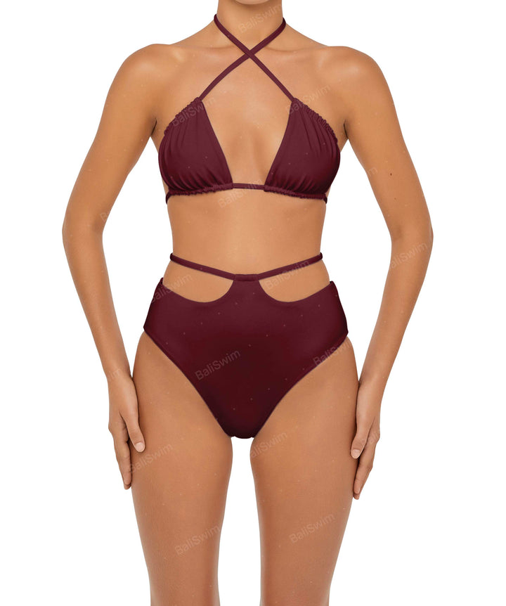 BSWS-T93 Versatile Strappy Bikini Top