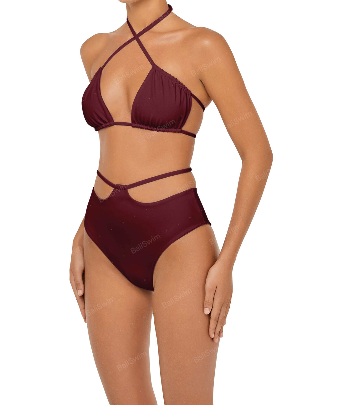 BSWS-T93 Versatile Strappy Bikini Top
