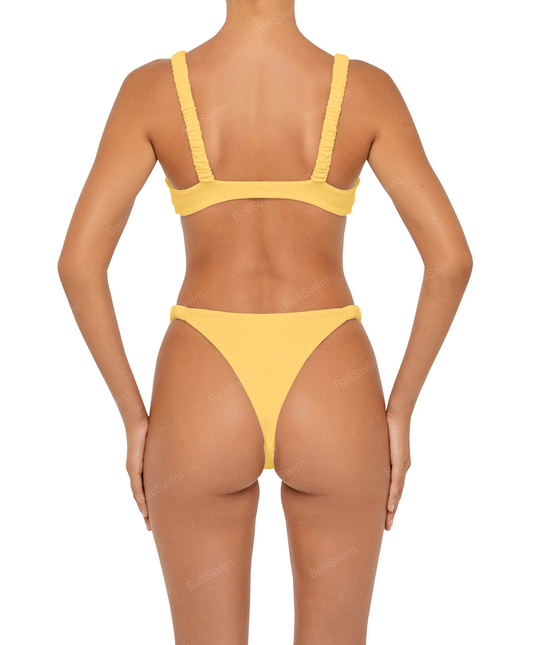 BSWS-B94 Gathered Strap Bikini Bottom