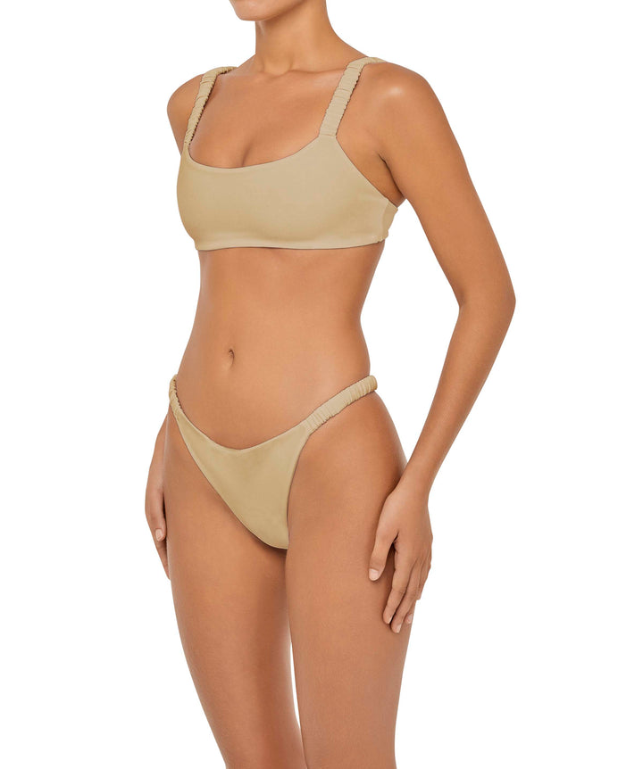 BSWS-B94 Gathered Strap Bikini Bottom