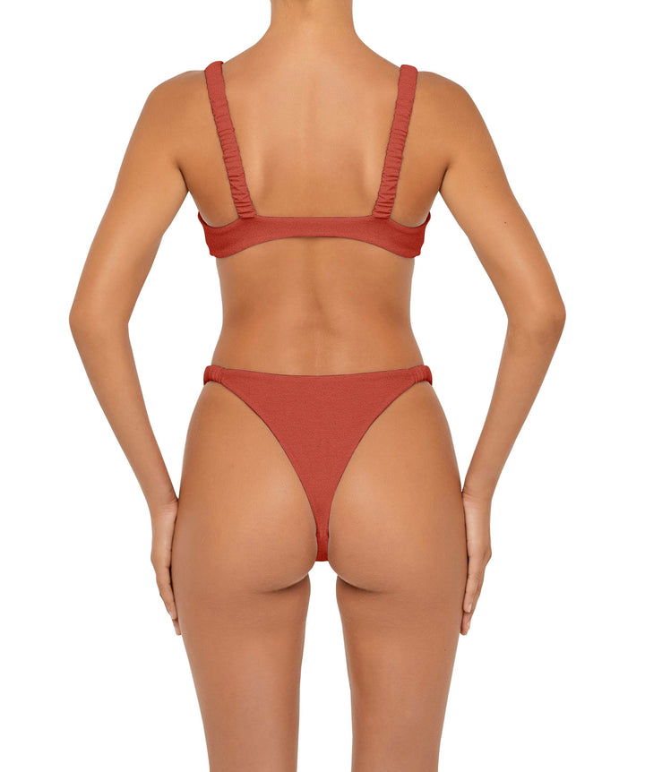 BSWS-T94 Scrunch Strap Bralette with Fixed Back