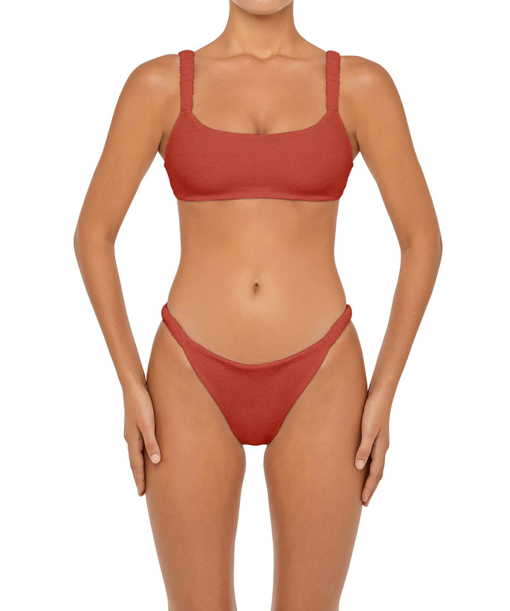 BSWS-B94 Gathered Strap Bikini Bottom