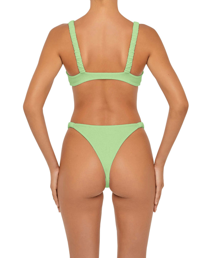 BSWS-T94 Gathered Strap Camisole Bikini Top