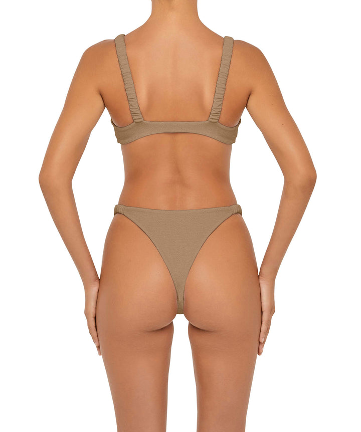 BSWS-B94 Gathered Strap Bikini Bottom