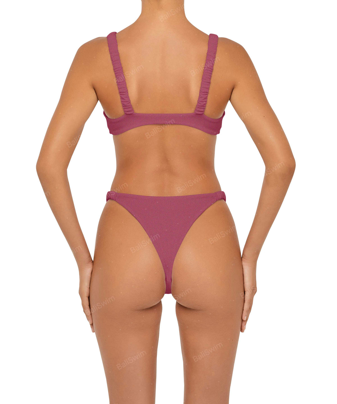 BSWS-B94 Gathered Strap Bikini Bottom