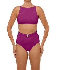 BSWS-T98 High Neck Tankini Top