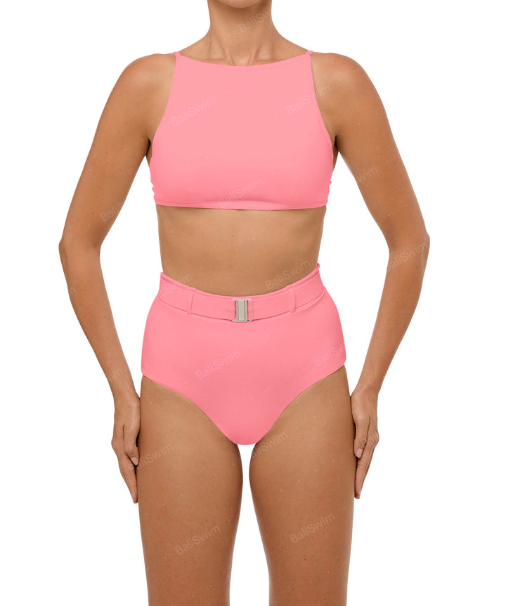 BSWS-T98 High Neck Bikini Top