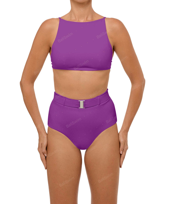 BSWS-T98 High Neck Bikini Top
