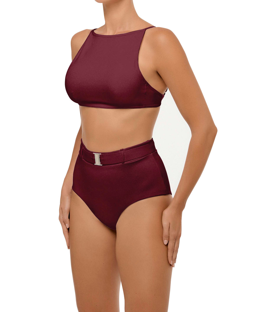 BSWS-T98 High Neck Tankini Top