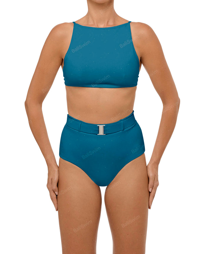 BSWS-T98 High Neck Bikini Top