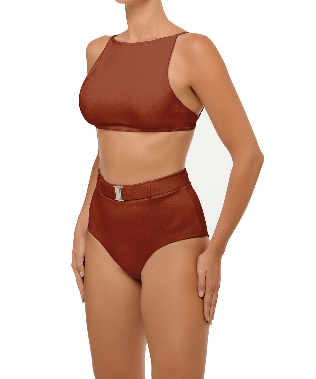 BSWS-T98 High Neck Tankini Top