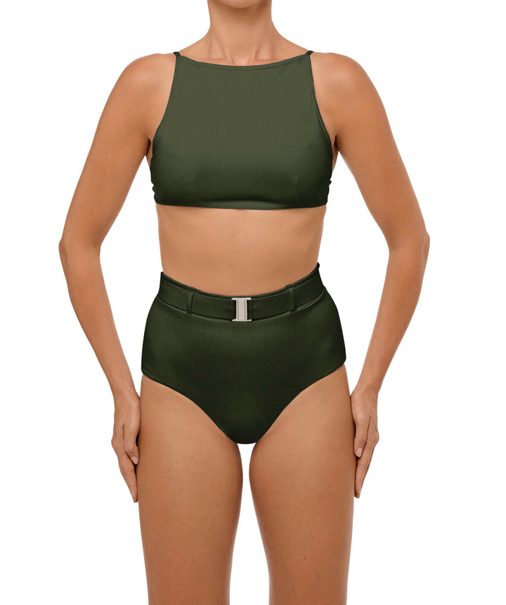 BSWS-T98 High Neck Tankini Top