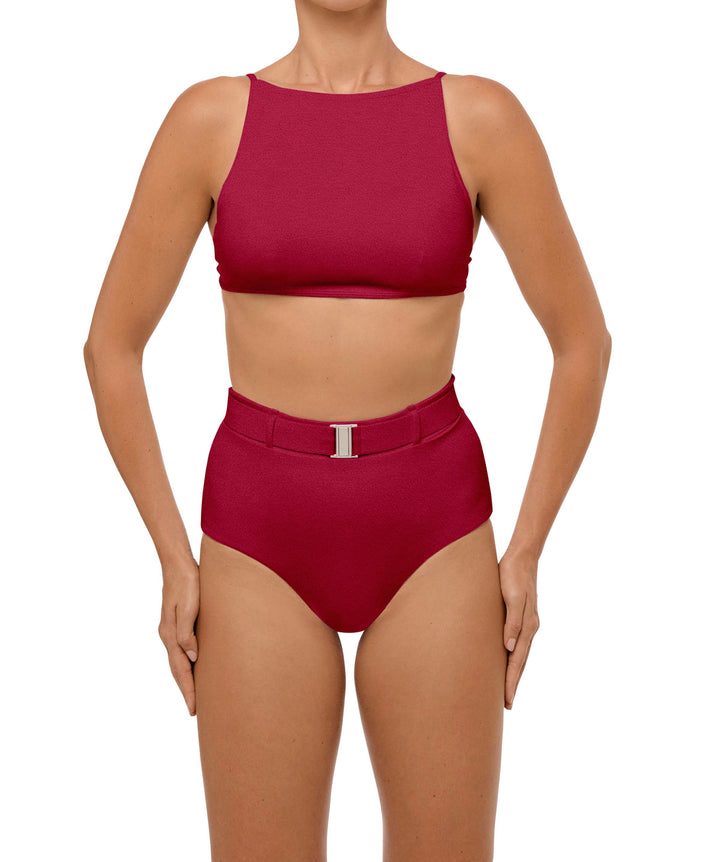 BSWS-T98 High Neck Tankini Top