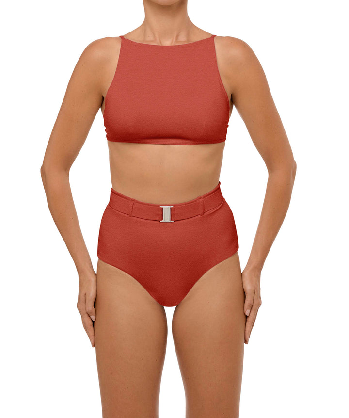 BSWS-T98 High Neck Tankini Top