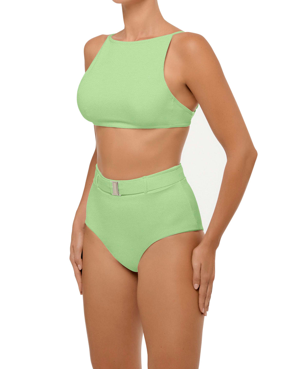 BSWS-T98 High Neck Tankini Top