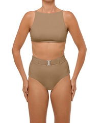 BSWS-T98 High Neck Tankini Top