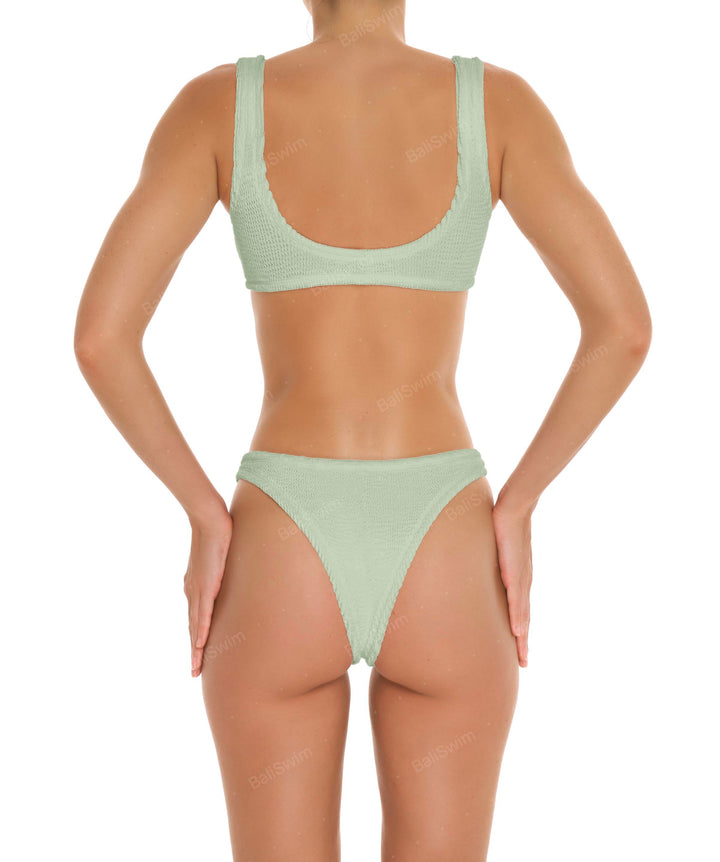 BSWS-UB08 Mid-Rise Brazilian Bikini Bottom